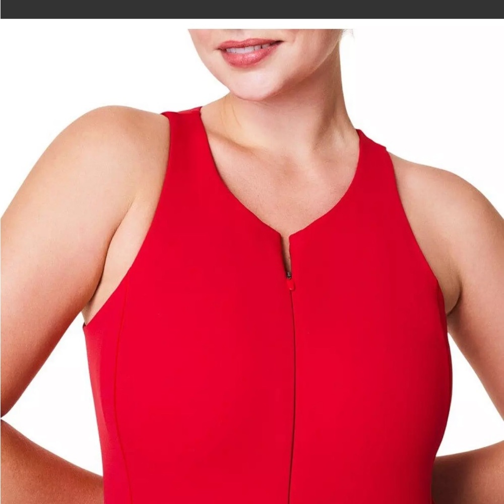 SPANX Red Sleeveless Mini Dress - Picture 2 of 3